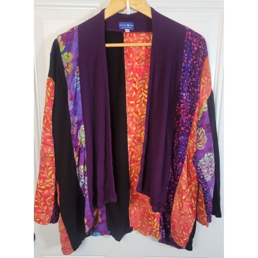 Mexicali Blues Patchwork Kimono Size S/M Boho Hippie Hand Made